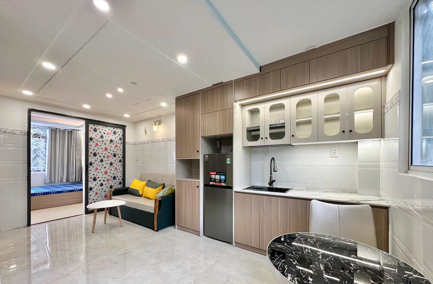 Căn hộ 1PN Ban công rộng gần Đại học Công Nghiệp