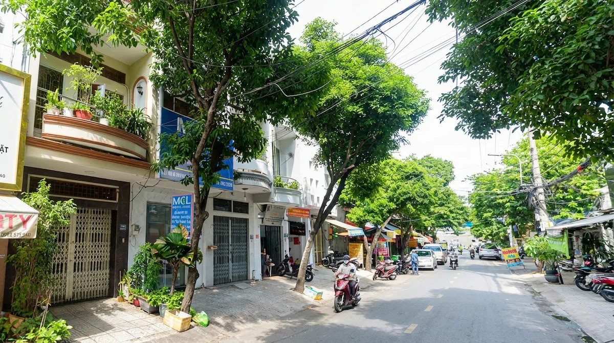 Khu vực phòng trọ Nguyễn Oanh giáp Quang Trung