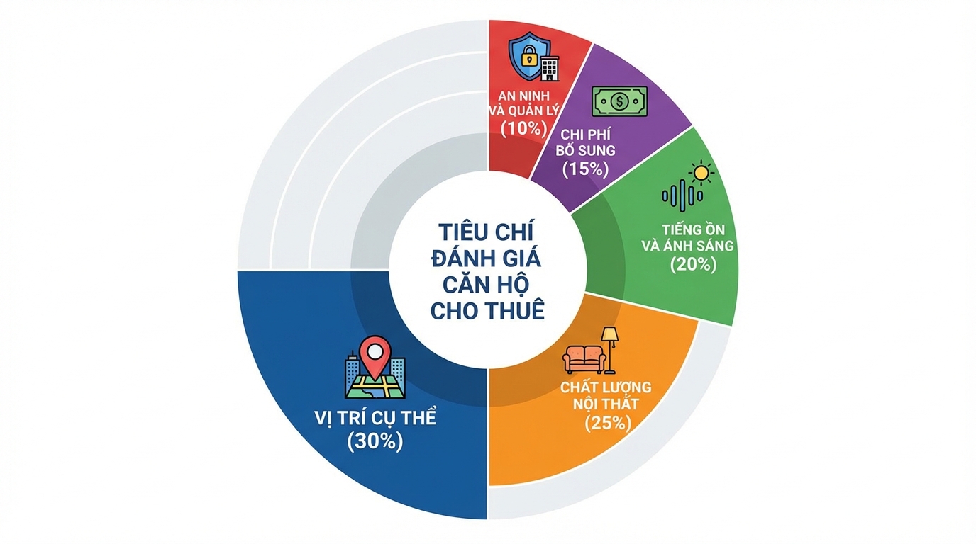 Tiêu chí đánh giá căn hộ đáng thuê Nguyễn Oanh Gò Vấp