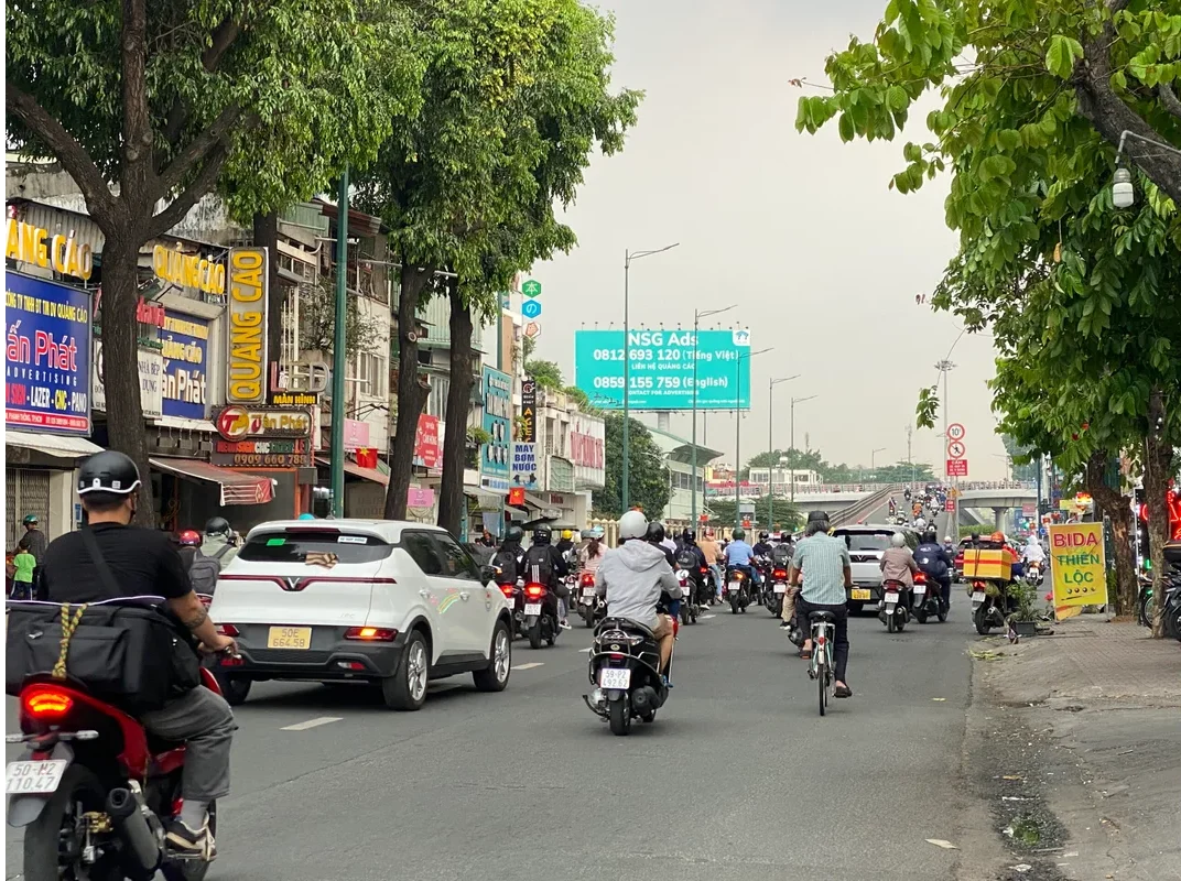 cầu vượt công viên Gia Định