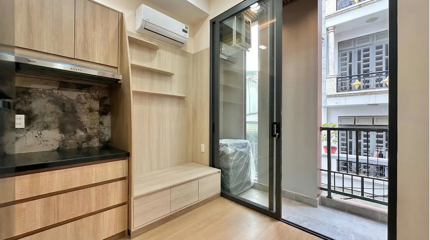 studio ban công Phan Văn Trị Gò Vấp