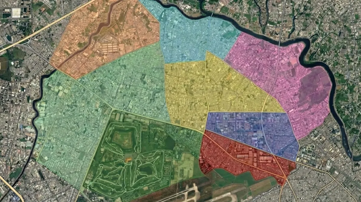 Bản đồ các khu vực phòng trọ trọng điểm Gò Vấp