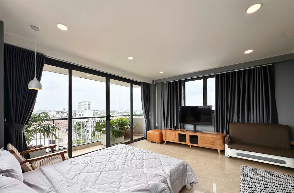 Căn hộ dịch vụ cao cấp gần Vincom Quang Trung