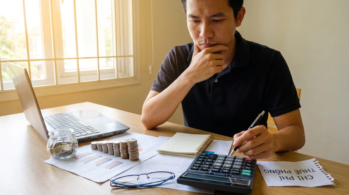 Bảng tính giá phòng trọ và phí phát sinh Gò Vấp