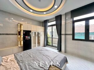 Căn hộ dịch vụ ban công mới gần vincom quang trung 1