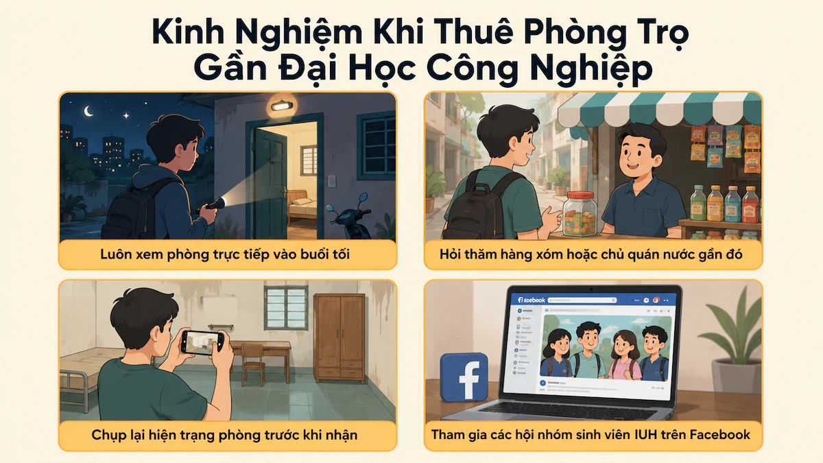 Kinh Nghiệm Khi Thuê Phòng Trọ Gần Đại Học Công Nghiệp
