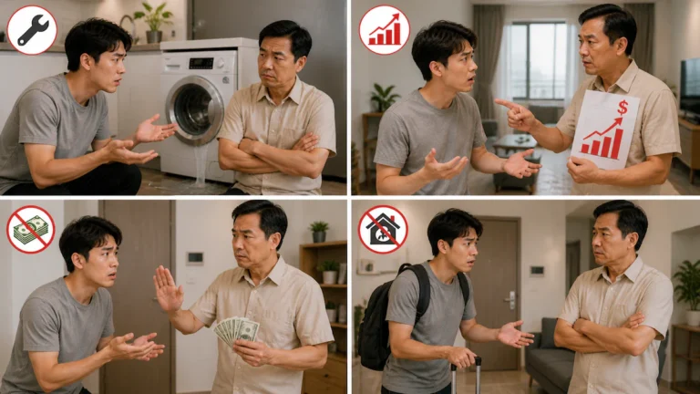 Tranh Chấp Khi Thuê Căn Hộ Dịch Vụ