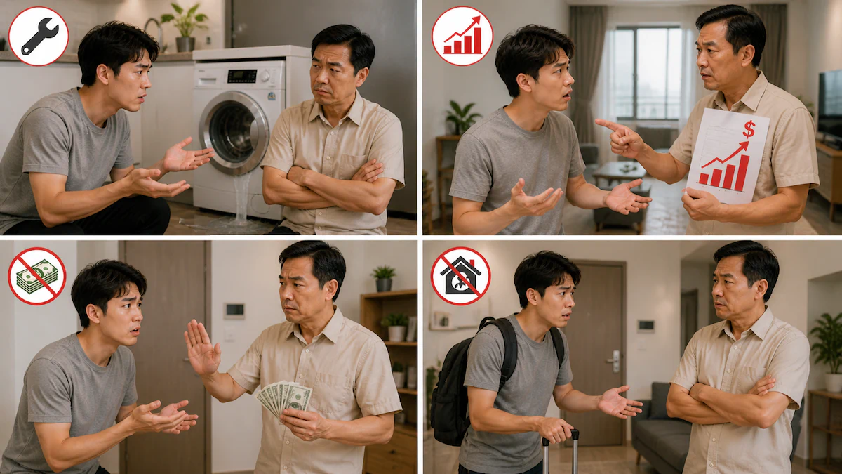 Tranh Chấp Khi Thuê Căn Hộ Dịch Vụ