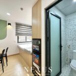 Căn hộ dịch vụ giá rẻ có máy giặt riêng gần chợ Thạch Đà - anh 3