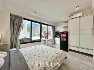 Căn Hộ Dịch Vụ Cửa Sổ Trời Lớn Gần Emart Phan Huy Ích - anh 1