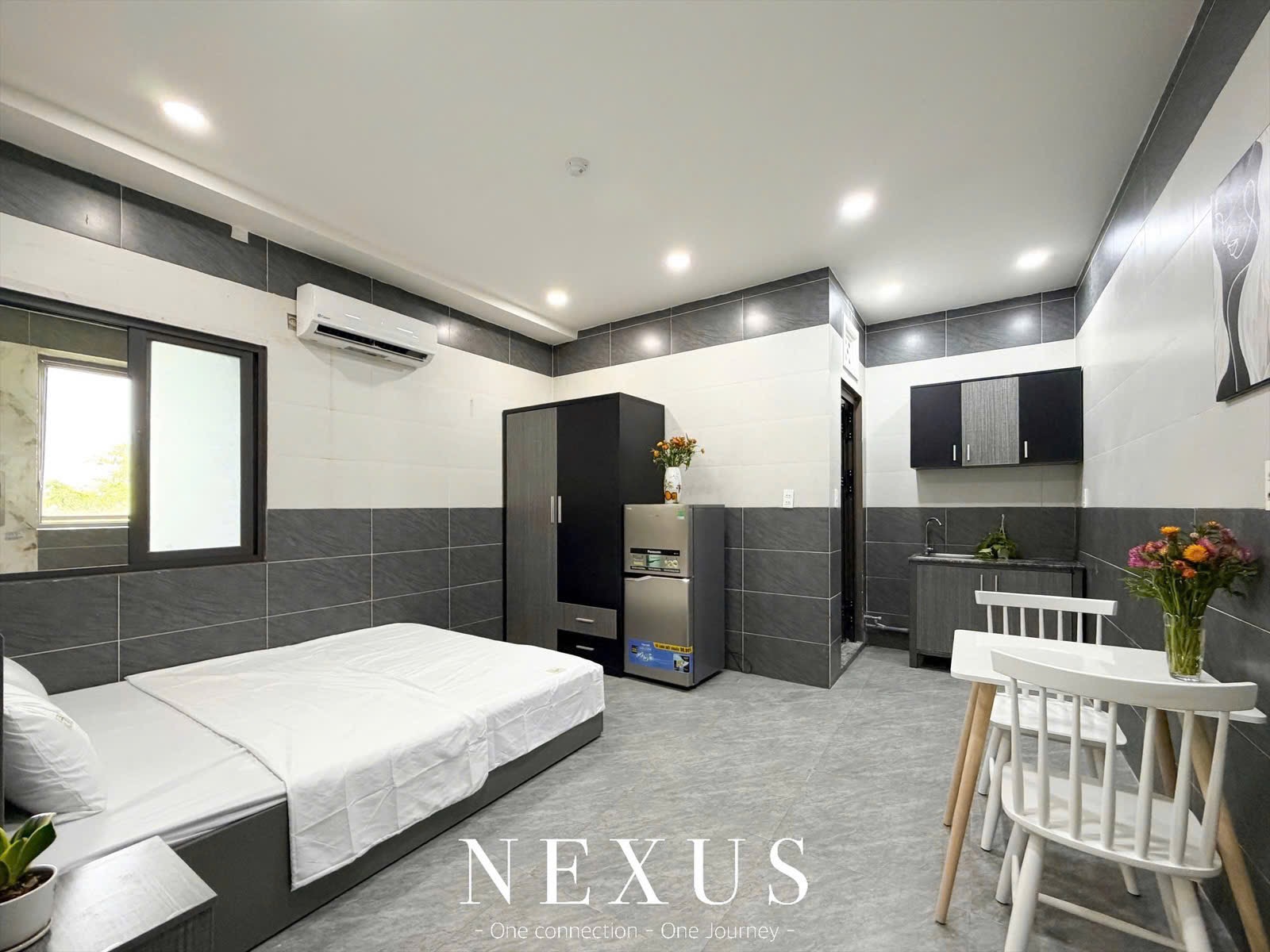 Căn Hộ Dịch Vụ Mới 100% Có Cửa Sổ Thoáng Đường Thống Nhất - anh 1