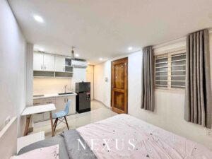 Phòng Cho Thuê Đầy Đủ Nội Thất Mới 100% Gần Vincom Quang Trung - anh 1